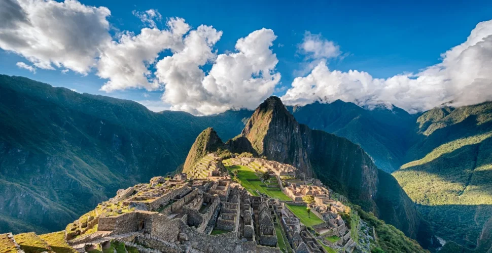 On the Inca trail in Peru